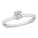 1/2 CT TW Lab-Grown Diamond Solitaire Ring in 14K White Gold