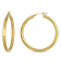 40mm Hoop Earrings in 10k Yellow Gold