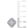 1/4 CT TW Princess Cut Diamond Cluster Stud Earrings in 10k White Gold