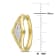 1/5 CT TW Diamond Pave Hoop Earrings in 10k Yellow Gold