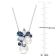 7-9MM Freshwater Cultured Pearl and 2 3/4 CT TGW Topaz and Sapphire
Pendant in Sterling Silver