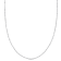 Bead Station Chain Necklace in Platinum, 16 in