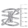 1/5 CT TW Diamond Crossover Ring in Sterling Silver