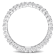 1 5/8 CT DEW Created Moissanite Eternity Ring in Sterling Silver