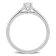 1/4 CT TW Diamond Solitaire Engagement Ring in Platinum