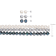 7.5-8MM Multi-Color Freshwater Cultured Pearls Necklace, Bracelet &
Earrings Set in Sterling Silver