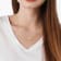 4/5 CT TGW Created White Sapphire Bar Necklace in Yellow Plated Sterling Silver