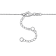 1 3/4ctw Lab-Grown Diamond 3-Stone Necklace in 14K White Gold