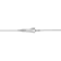 1 CT TW Lab-Grown Diamond Station Bracelet in 14K White Gold