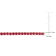 16 1/5 CT TGW Ruby Tennis Necklace in 14K Yellow Gold