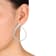 30mm Twisted Hoop Earrings in 14k  Gold
