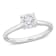 1 CT TW Diamond Solitaire Engagement Ring in Platinum (GIA Certified)