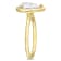 2 CT DEW Pear-Shaped Lab Created Moissanite Engagement Ring in 10K
Yellow Gold
