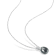8-9MM Black Tahitian Cultured Pearl and Diamond Accent Pendant with
Chain in Sterling Silver