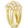 2-3MM Freshwater Cultured Pearl Split Shank Ring in Yellow Plated
Sterling Silver
