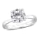 3 1/8 CT TW Lab-Grown Diamond Solitaire Ring in 14K White Gold