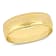 Men's 6mm Polished Finish Wedding Band in 10K Yellow Gold