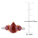 2 4/5 CT TGW Ruby and 1/3 CT TW Diamond 3-stone Ring in 2-tone 14K White
& Rose Gold