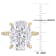 8-1/10 CT DEW Created Moissanite Engagement Ring in 10K Gold
