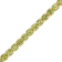 3 1/4ctw Peridot Tassel Bolo Bracelet in 18K Yellow Gold Over Sterling Silver
