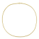 2MM Herringbone Chain Necklace in Yellow Plated Sterling Silver
