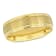 Men's 6mm Comfort Fit Wedding Band in 10K Yellow Gold