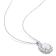 2-Pcs Set of 5 7/8 CT TGW Opal and Diamond Halo Leverback Earrings and
Pendant in Sterling Silver