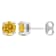 1 1/2 CT TGW Citrine Stud Earrings in Sterling Silver