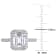 2-7/8 CT DEW Created Moissanite Halo Engagement Ring in 10K White Gold