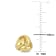Love Knot Earrings in 14K Yellow Gold