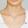 2 CT DEW Created Moissanite Solitaire Pendant with Chain in Sterling Silver