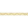 10.5MM Rolo Chain Bracelet in 18K Yellow Gold Over Sterling Silver