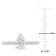 1 1/6 CT TW Lab-Grown Diamond Engagement Ring in 14K White Gold