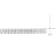 73 1/2 CT TGW Created White Sapphire Tennis Necklace in Sterling Silver