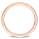 Ladies Wedding Band in 10K Rose Gold