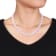 9 - 10 MM Freshwater Cultured Pearl Strand with Sterling Silver Ball Clasp