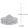 1/5 CT TW Diamond Vintage Bridal Set in Sterling Silver