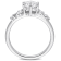 1 1/4 CT TGW Lab Grown Diamond Engagement Ring in 14K White Gold