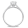 1 CT TW Diamond Solitaire Engagement Ring in Platinum (GIA Certified)