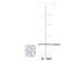 1 3/8 CT TGW Created Moissanite Stud Earrings in Sterling Silver