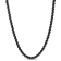 1/2 CT TW Black Diamond Tennis Necklace in Sterling Silver with Black
Rhodium Plated
