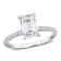 2 1/6 CT TW Lab-Grown Diamond Engagement Ring in 14K White Gold