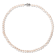 6-7MM Freshwater Cultured Pearl Bracelet, Necklace, and Earrings Set in Brass