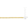 3mm Diamond Cut Ball Chain Necklace in 10k Yellow Gold, 18 in