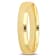 Ladies 4mm Polished Finish Wedding Band in 14K Yellow Gold