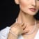 6-7MM Freshwater Cultured Pearl Bracelet, Necklace, and Earrings Set in Brass