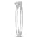 1/10 CT TW Diamond Band in Sterling Silver