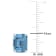 3 4/5 CT TGW Octagon Created Blue Spinel Stud Earrings in Sterling Silver