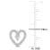 1/3 CT TGW White Topaz and 1/5 CT TW Diamond Open Heart Earrings in
Sterling Silver