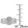 1/7 CT TW Diamond Cluster Split Shank Bridal Set in Sterling Silver